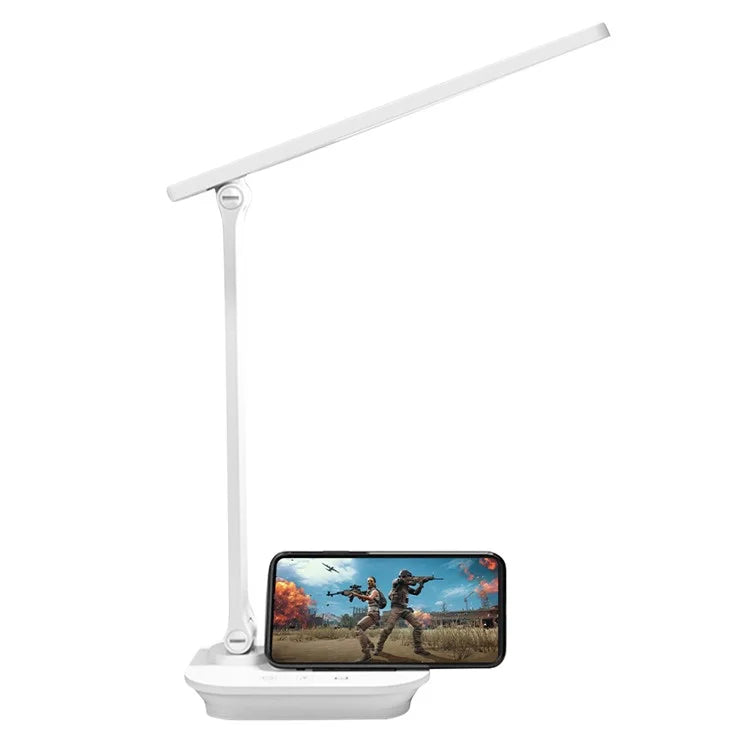 TB-87SLI Battery Powered Folding LED Light 3 Color Temperature Stepless Dimming Night Light with Pen Holder