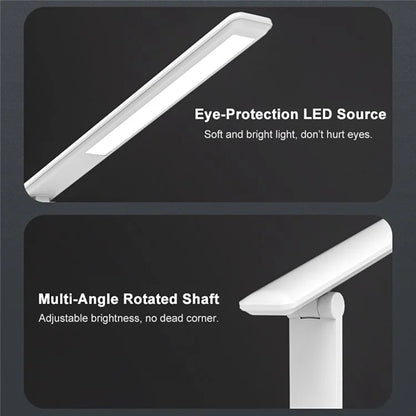 TB-76SLI Eye Protection LED Desk Lamp Dimmable Touch Control Table Light, Built-in 2000mAh Battery