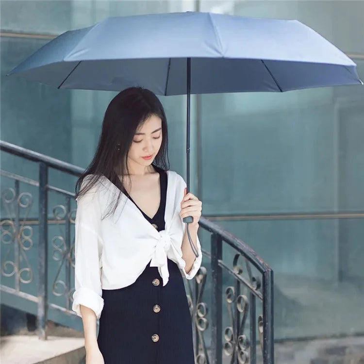 XIAOMIYOUPIN Windproof Folding Umbrella Large Rain-proof Sunshade Umbrella