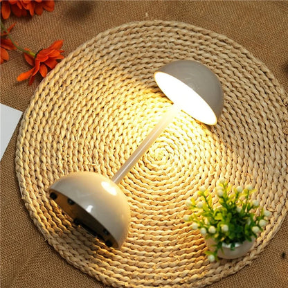 TD-06 Mushroom Flower Bud Bedside Lamp Mini Battery Operated LED Desk Light