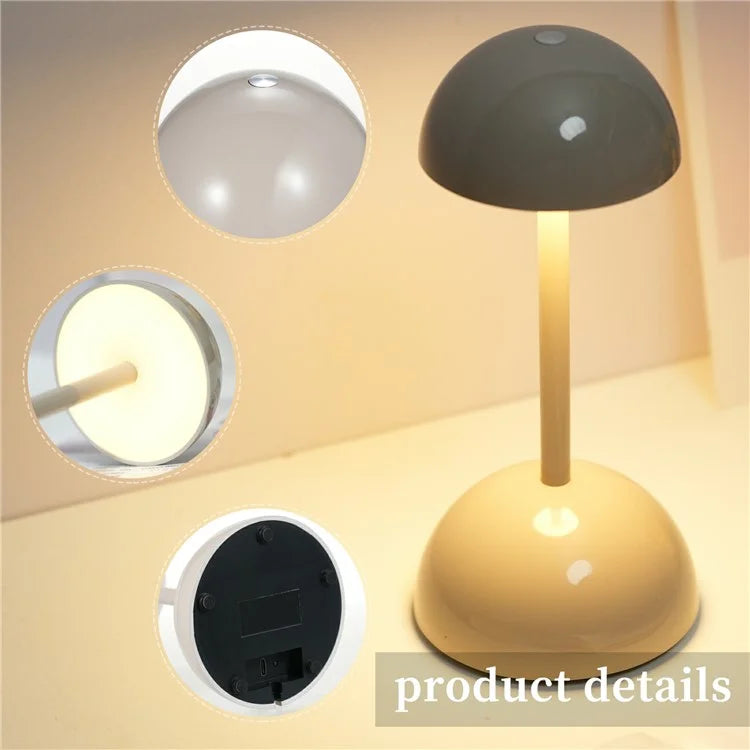 TD-06 Mushroom Flower Bud Bedside Lamp Mini Battery Operated LED Desk Light