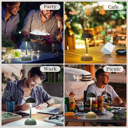 TD-06 Mushroom Flower Bud Bedside Lamp Mini Battery Operated LED Desk Light