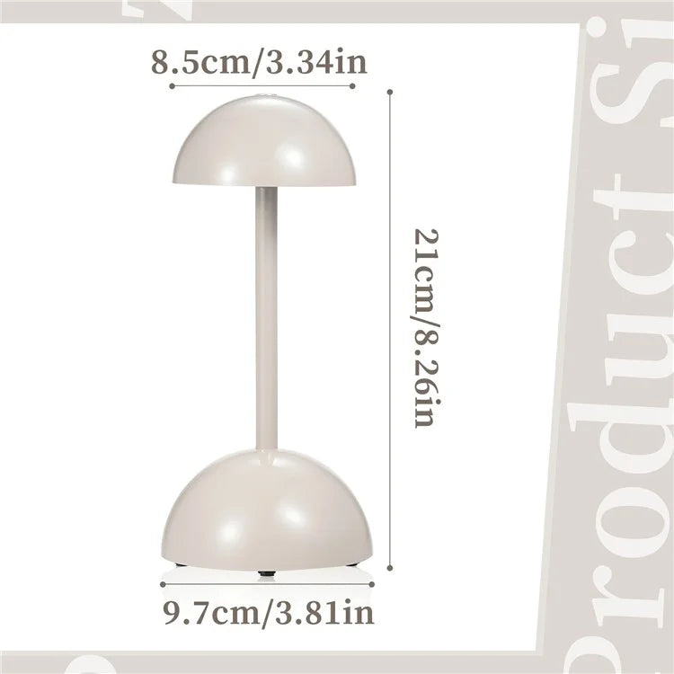 TD-06 Mushroom Flower Bud Bedside Lamp Mini Battery Operated LED Desk Light