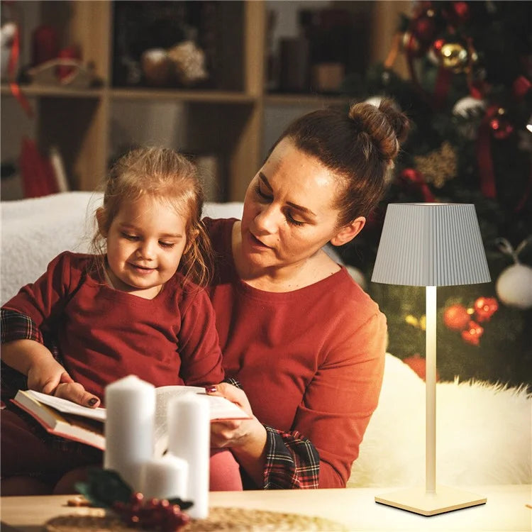 ML-G06 Stepless Dimmable Table Lamp Eye Protection Desk Light, 2000mAh Battery