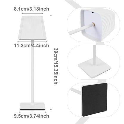 ML-G06 Stepless Dimmable Table Lamp Eye Protection Desk Light, 2000mAh Battery