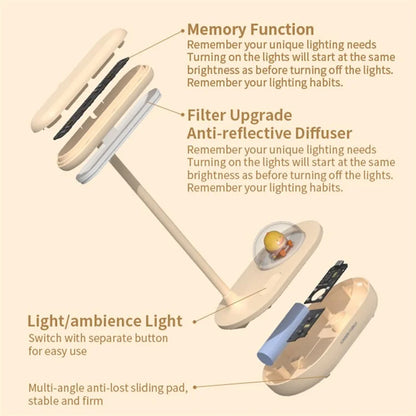 ICARER FAMILY L1 Eye Protection LED Desk Lamp Cartoon Animal Ambient Light