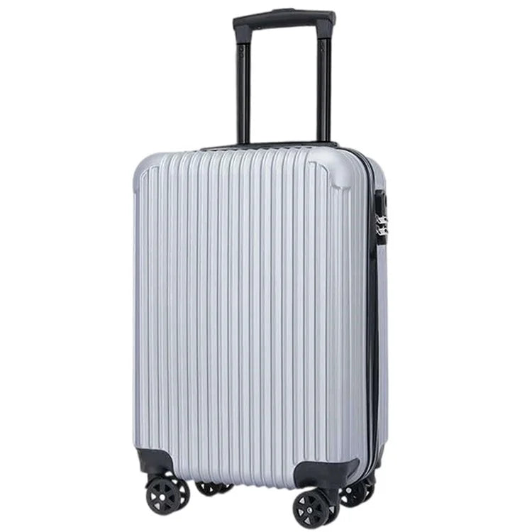 Adult Student 20-Inch Suitcase PC+ABS 34x24x50cm Lock Design Carry On Luggage