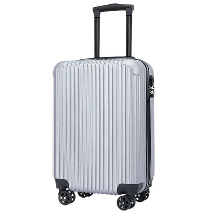Adult Student 20-Inch Suitcase PC+ABS 34x24x50cm Lock Design Carry On Luggage