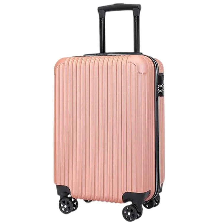 Adult Student 20-Inch Suitcase PC+ABS 34x24x50cm Lock Design Carry On Luggage