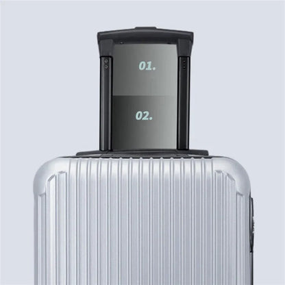 Adult Student 20-Inch Suitcase PC+ABS 34x24x50cm Lock Design Carry On Luggage