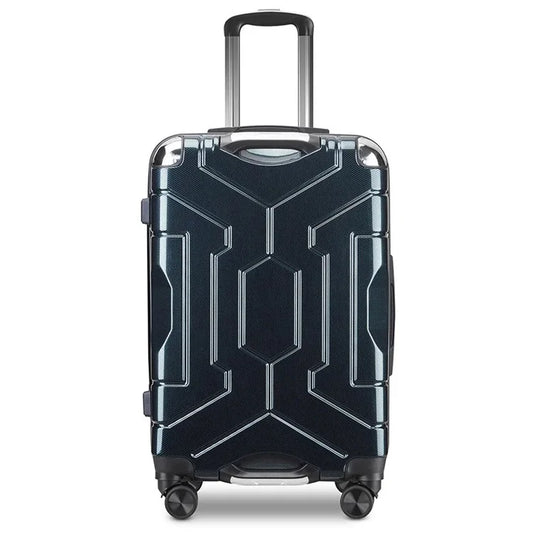 24-Inch Checked Luggage Case Trolley Carry-On Suitcase Baggage, 42x25x63cm