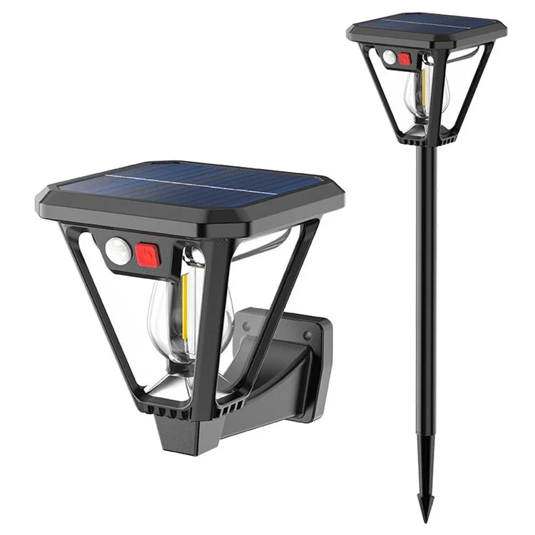 Solar Power Outdoor Waterproof Light Garden Yard Lawn Ground Inserting Tungsten Lamp