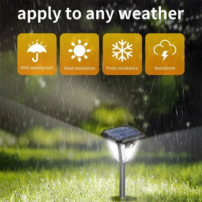 Solar Power Outdoor Waterproof Light Garden Yard Lawn Ground Inserting Tungsten Lamp