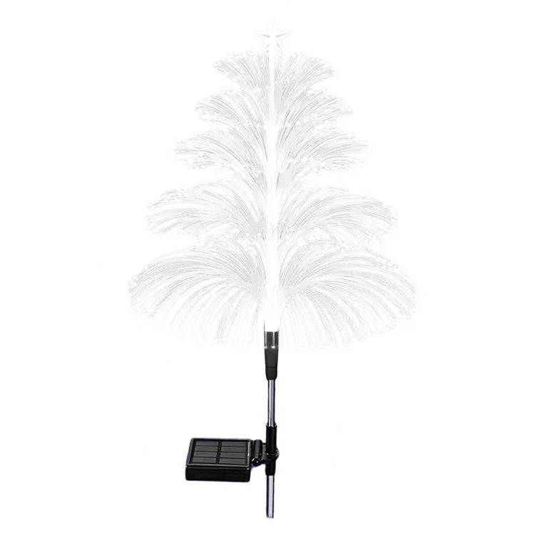 Five-Layer Fiber Optic Solar Jellyfish Light Outdoor Garden Lawn Waterproof Decorative Light