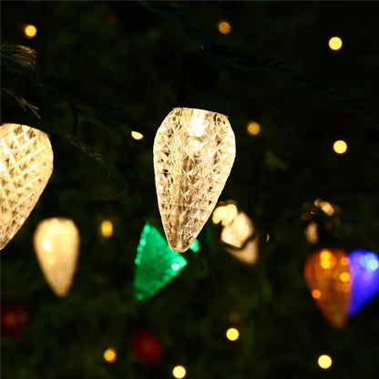 5m 50-LED Strawberry Shape String Light 8 Modes Timing Waterproof Outdoor Indoor Decorative Lamp