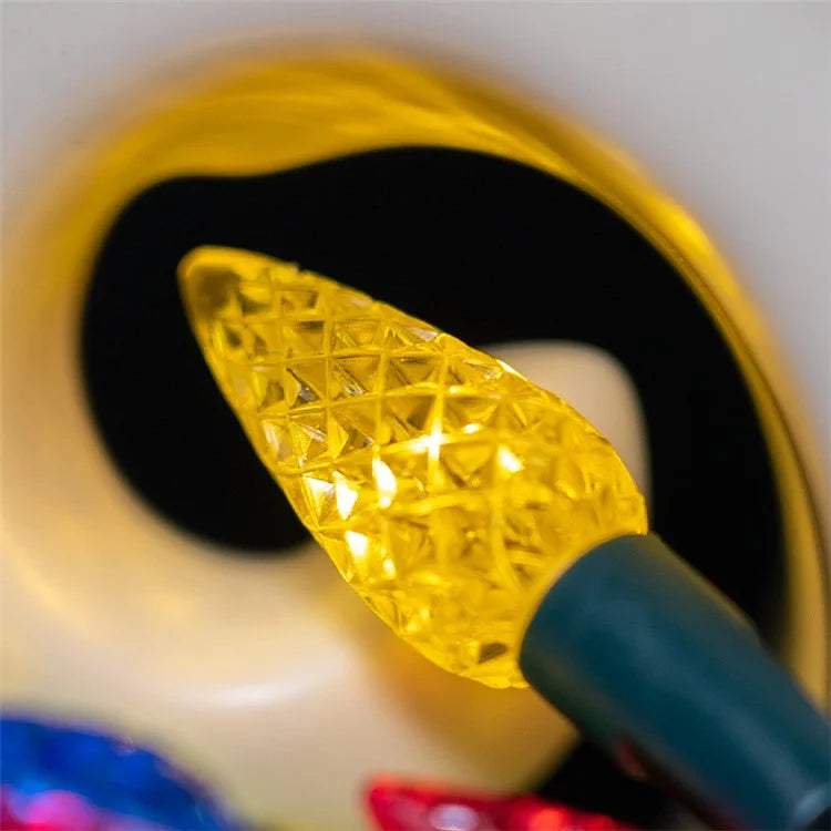 5m 50-LED Strawberry Shape String Light 8 Modes Timing Waterproof Outdoor Indoor Decorative Lamp