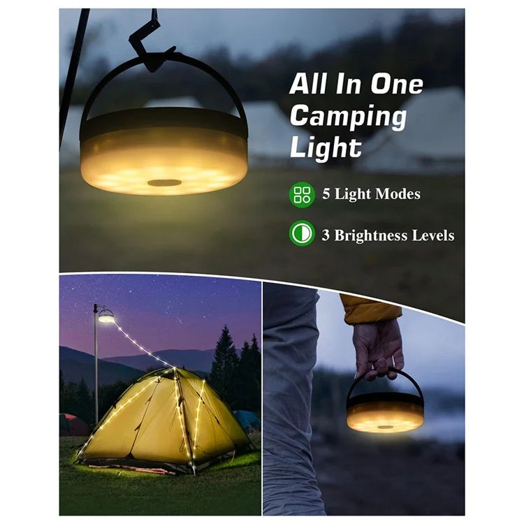 10m Solar Powered String Lights 100-LED Lamps for Tree Patio Garden