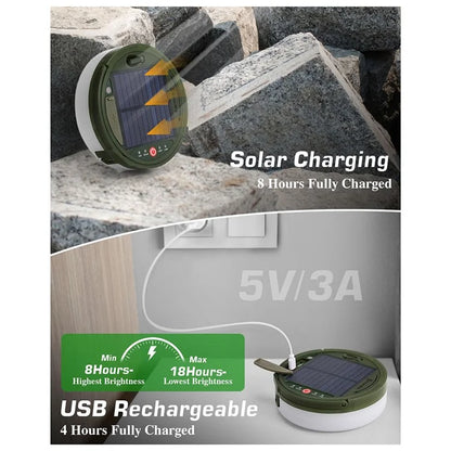 10m Solar Powered String Lights 100-LED Lamps for Tree Patio Garden