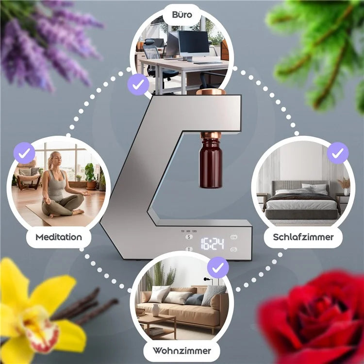 Pure Essential Oil Aromatherapy Machine Intelligent Timing Automatic Aroma Diffuser