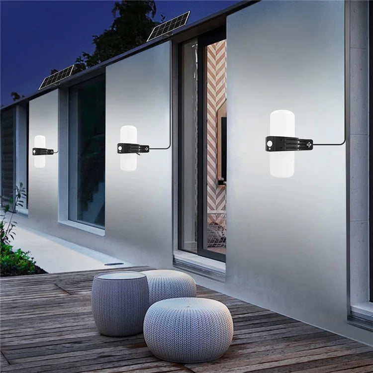 XCN006 Waterproof Outdoor Solar Lamp Bluetooth Phone Sensing Garden Wall Light