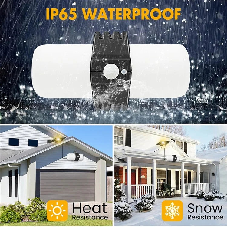 XCN006 Waterproof Outdoor Solar Lamp Bluetooth Phone Sensing Garden Wall Light