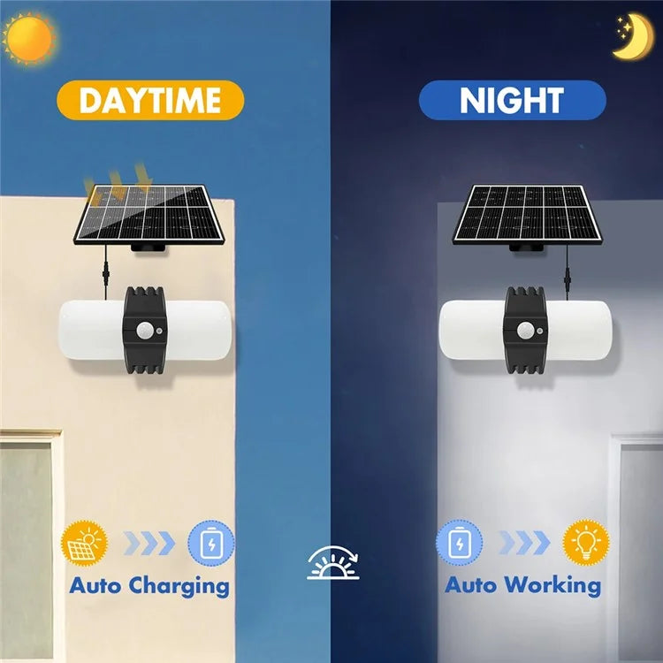 XCN006 Waterproof Outdoor Solar Lamp Bluetooth Phone Sensing Garden Wall Light