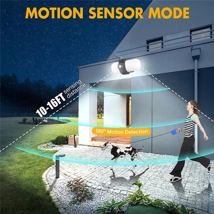 XCN006 Waterproof Outdoor Solar Lamp Bluetooth Phone Sensing Garden Wall Light