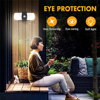 XCN006 Waterproof Outdoor Solar Lamp Bluetooth Phone Sensing Garden Wall Light