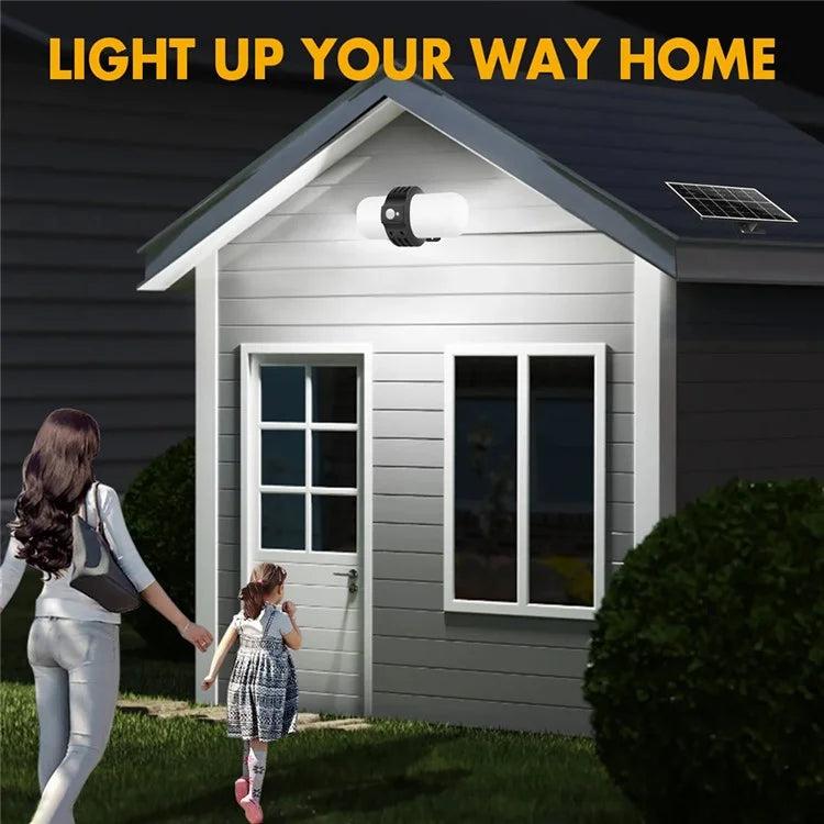 XCN006 Waterproof Outdoor Solar Lamp Bluetooth Phone Sensing Garden Wall Light