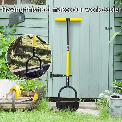 Half Moon Edger Cutting Shovel Lawn Mowing Weeding Tool Serrated Edger Landscape Edge Tool