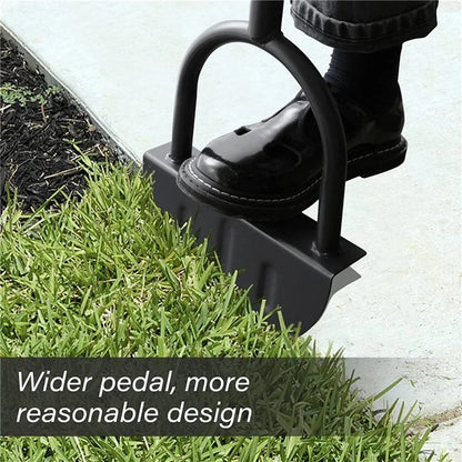 Half Moon Edger Cutting Shovel Lawn Mowing Weeding Tool Serrated Edger Landscape Edge Tool