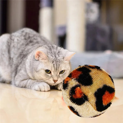 20Pcs / Set Cat Mouse Crinkle Balls Toys Set Interactive Cat Toys Catnip Teaser Wand Fluffy Mice Balls