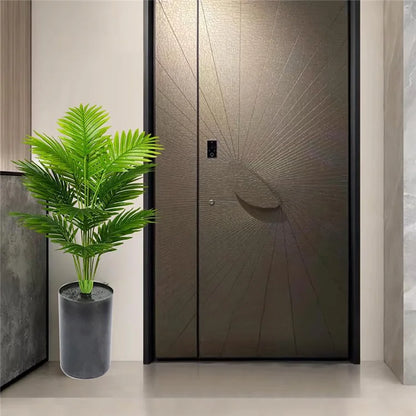 70cm Simulated Indoor Potted Green Plant Fake Areca Palm Living Room Floor Ornament
