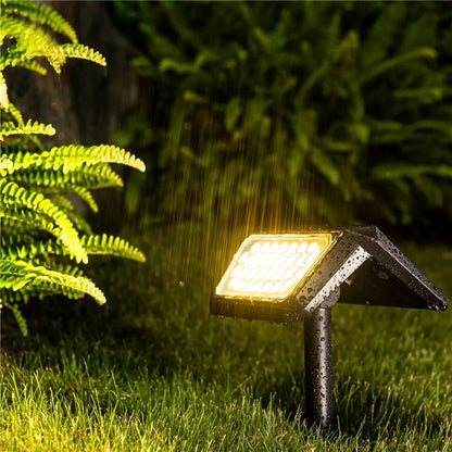 DSL09 Solar Powered Home Yard Porch LED Lamp Waterproof Garden Grass Lawn Decoration Light with Stake