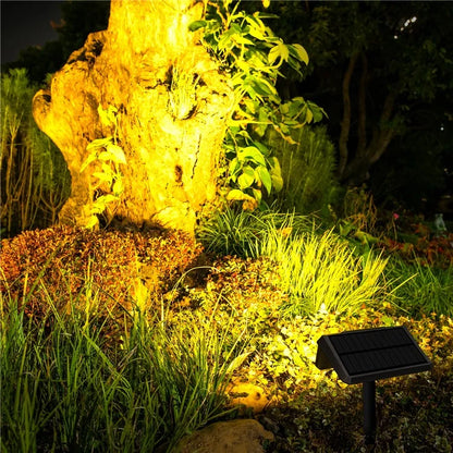 DSL09 Solar Powered Home Yard Porch LED Lamp Waterproof Garden Grass Lawn Decoration Light with Stake