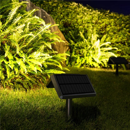 DSL09 Solar Powered Home Yard Porch LED Lamp Waterproof Garden Grass Lawn Decoration Light with Stake