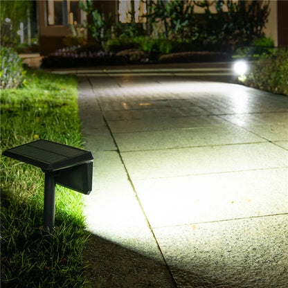 DSL09 Solar Powered Home Yard Porch LED Lamp Waterproof Garden Grass Lawn Decoration Light with Stake