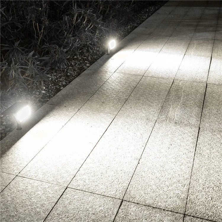 DSL09 Solar Powered Home Yard Porch LED Lamp Waterproof Garden Grass Lawn Decoration Light with Stake