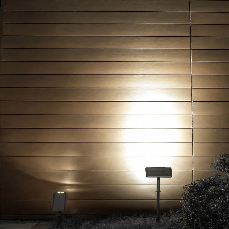 DSL09 Solar Powered Home Yard Porch LED Lamp Waterproof Garden Grass Lawn Decoration Light with Stake