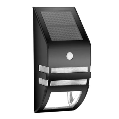 DS-SL2 Trapezoidal Solar Wall Light Waterproof PIR Motion Sensor Garden LED Light