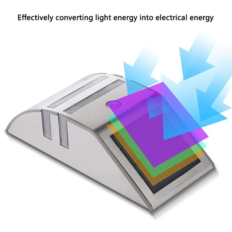 DS-SL2 Trapezoidal Solar Wall Light Waterproof PIR Motion Sensor Garden LED Light
