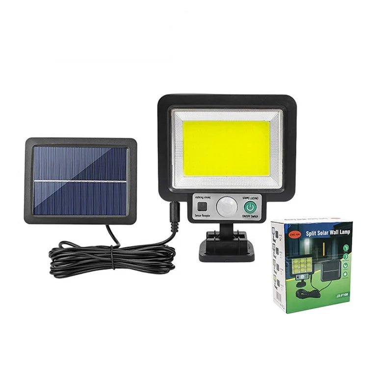 jl-188 Split Solar Wall Lamp Human Sensor Night Light with Remote Control
