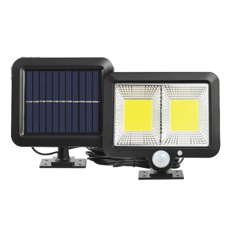 jl-159 Split PIR Motion Sensor Solar Light Outdoor Wall Mounted Night Light for Garden, Yard
