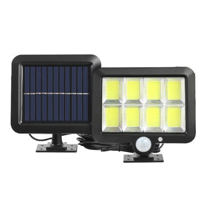jl-159 Split PIR Motion Sensor Solar Light Outdoor Wall Mounted Night Light for Garden, Yard