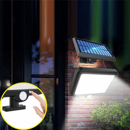 jl-159 Split PIR Motion Sensor Solar Light Outdoor Wall Mounted Night Light for Garden, Yard