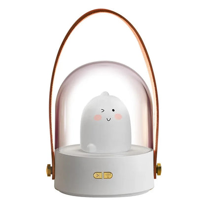 YPH-0119 Portable Pet LED Light Bluetooth Music Box 3D Night Light