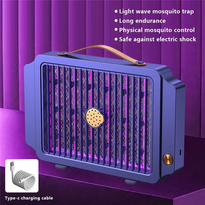 YC-1 Electric Bug Zapper 2000mAh USB Rechargeable Mosquito Trap Fly Killer Lamp