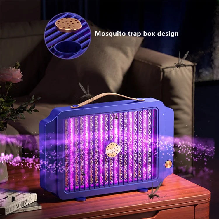 YC-1 Electric Bug Zapper 2000mAh USB Rechargeable Mosquito Trap Fly Killer Lamp