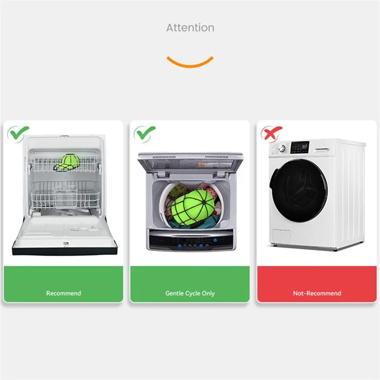 Hat Washer Cage for Washing Machine Baseball Cap Shaper Protector Cleaner Rack