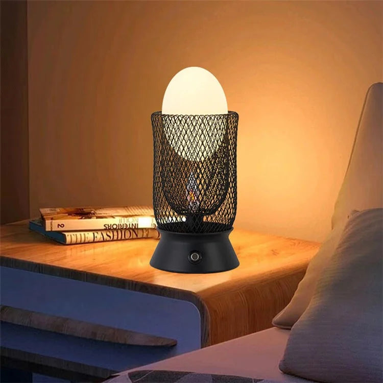 Sphere Rechargeable Bedroom Table Lamp Iron Art Outdoor Camping Atmosphere Light